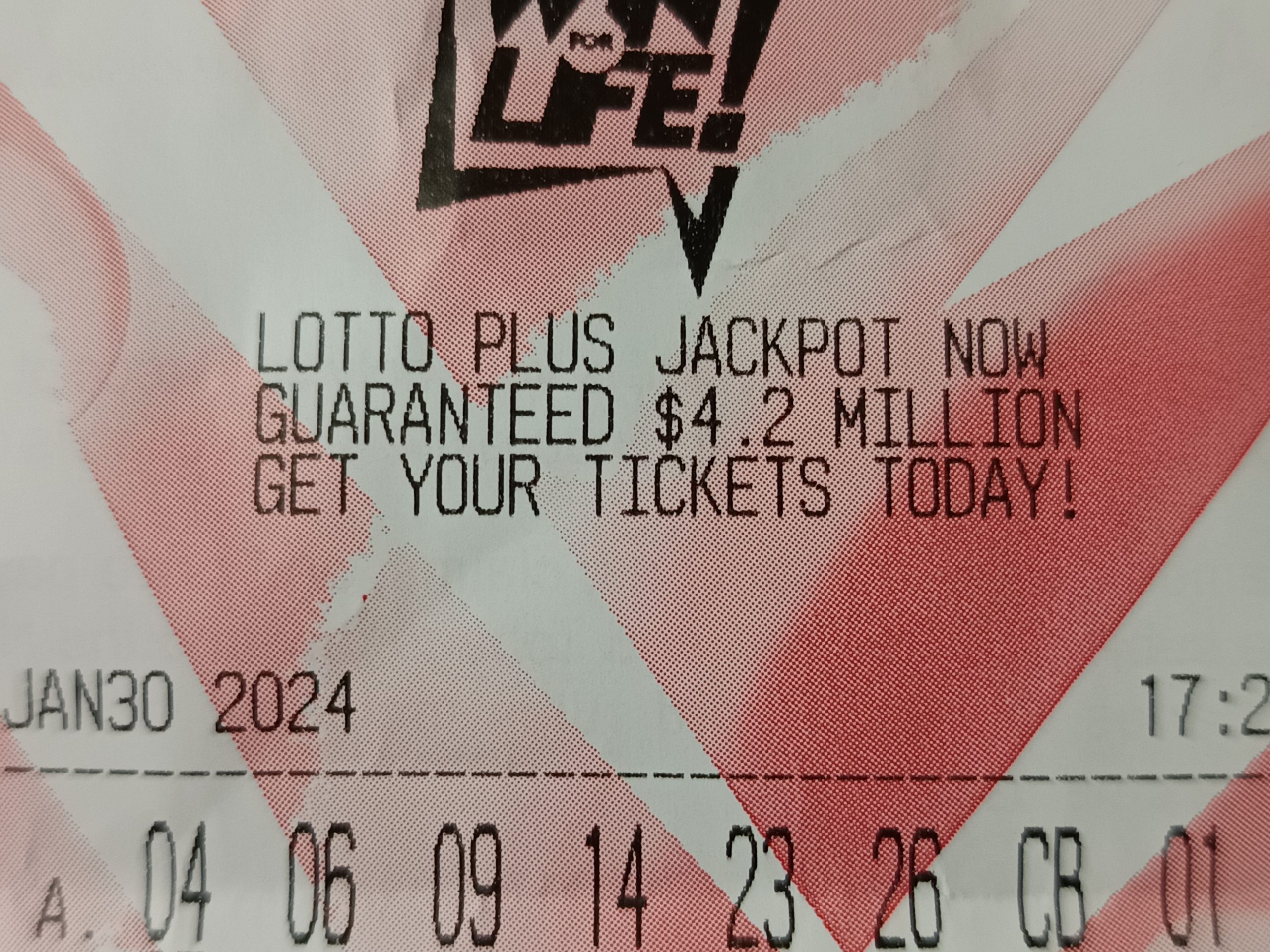 Win for life shop lotto results